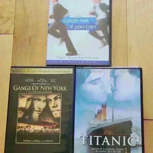 3-Leonardo DiCaprio- Movies / DVDs